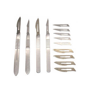 Lames de scalpel chirurgical personnalisables de haute qualité, instruments en acier inoxydable, source d'alimentation manuelle, instruments médicaux - Product Image 2