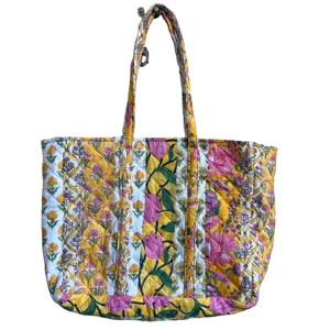 Bolsas de mano acolchadas étnicas gitanas Bolsas de compras de algodón de retazos coloridos, bolsos de estilo indio hechos a mano - Product Image 1