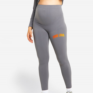 Leggings de sport taille haute pour femme, sans couture, en nylon et élasthanne, extensibles, pour gym et yoga, tissu à séchage rapide - Product Image 1