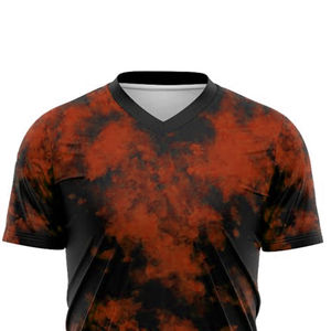 Venta al por mayor de camisetas de fútbol deportivas transpirables, personalizadas, sublimadas e impresas, producto nuevo de diseño moderno. - Product Image 5