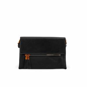 Bolso de hombro negro formal para mujer P36362 - Product Image 3