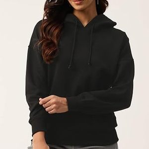 Stylish Womens Cotton <b>Hoodie</b> with Long Sleeve Pullover Design Soft Comfortable Casual Wear - Product Image 1