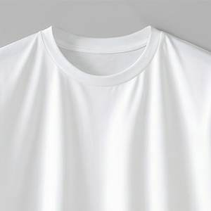 Camisetas Blancas para Hombre con Logotipo Personalizado, de Alta Calidad, 100% Algodón Poliéster, Transpirables, para Verano - Product Image 5