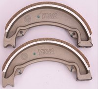 Nouvelles patins de frein à tambour en aluminium d'origine pour moto SUZUKI, composants de frein pour moto de route Kaiser West Gen 1 (2010-2014)