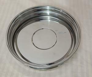 EXCLUSIVE Durable Stainless Steel Deluxe Communion Tray with <b>Mirror</b> Finish 33 Cups No Lid No Bottom Ring for Church Use - Product Image 2