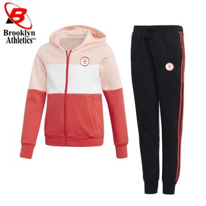 Trajes de chándal con capucha de alta calidad para mujer, conjunto informal de pantalón largo de 2 piezas, chándales de invierno con logotipo de talla grande XL - Product Image 3