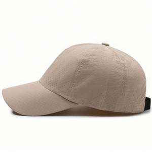 Gorra Deportiva de Poliéster Elástica y de Secado Rápido para Hombre y Mujer, Diseño Simple de Color Sólido, Transpirable, con Malla, Estilo Béisbol - Product Image 4