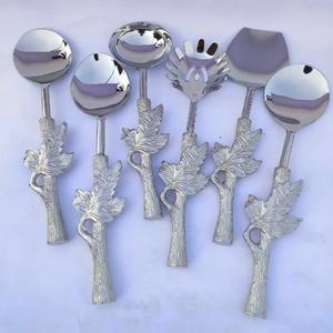 Dinner <b>Table</b> <b>Top</b> Trending Knife Spoon Fork Flatware Set Restaurants Stainless Steel Cutlery Set Tableware Set Cutlery Set - Product Image 2