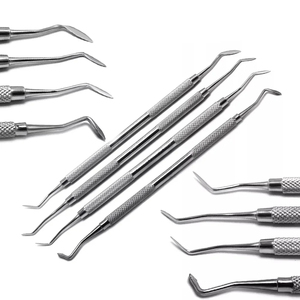 Spatule à <span class=keywords><strong>ciment</strong></span> Hollenback Carver pour modelage de cire, ensemble de 4 outils dentaires en acier inoxydable, certification CE, poignée ergonomique, garantie 1 an - Product Image 1