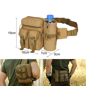 กระเป๋าคาดเอวรูปทรงหมอนแบบ unisex พร้อมซิป น้ำหนักเบา เหมาะสำหรับกิจกรรมกลางแจ้ง เช่น เดินป่า ตั้งแคมป์ ปั่นจักรยาน วิ่ง - Product Image 5