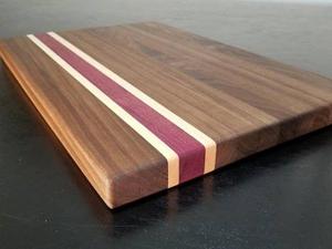 Decorative Wooden Chopping <b>Block</b> Rectangle <b>Shape</b> 1.3cm Thick Easy to Clean - Product Image 2