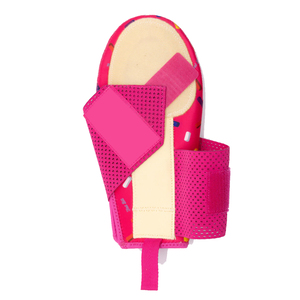 Pink Ice Cream Pattern Baseball <b>Sliding</b> Mitt With Adjustable Wrist Strap Comfortable Protective Glove - Product Image 3