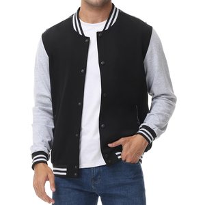 Wholesale Fashion Stand Collar Hooded Varsity <b>Jacket</b> <b>Baseball</b> Letter Front Logo 100% Wool Winter High Quality <b>for</b> <b>Men</b> - Product Image 4