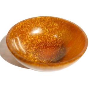 Artistic Handmade Eco-Friendly Hand-painted <b>Epoxy</b> <b>Resin</b> Traditional Customized Food Bowl Creative <b>Table</b> Presentation High Gloss - Product Image 3