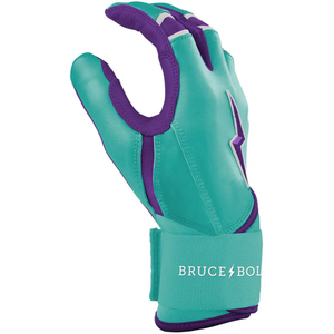 Guantes de Bateo Bruce Bolt de Cuero Cabretta de Primera Calidad, Diseño de Puño Largo 100% de Calidad - Product Image 5