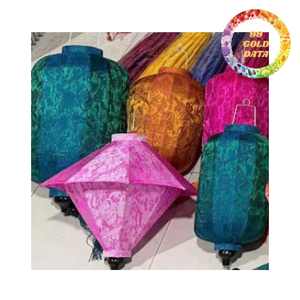 กระดาษสีสันสดใสและโคมไฟไหมสำหรับตกแต่งงานแต่งงานแบบเอเชีย งานปาร์ตี้ ร้านอาหาร และงานเทศกาล - Product Image 5