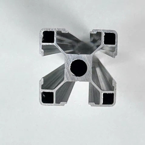 Perfil de Aluminio Industrial con Ranura en T Serie 6000 T5 – Perfiles Cuadrados Anodizados con Corte Personalizado para Automatización - Product Image 1