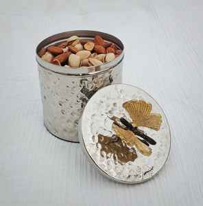 Pot à fruits secs, pot en métal, pot de rangement pour la cuisine, pot pour cadeaux de mariage, pot pour chocolats et dattes, pot à épices, pot pour la maison et la cuisine - Product Image 5