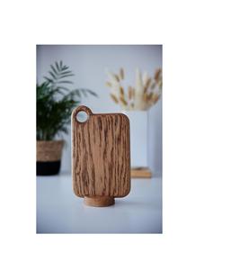 Planche à découper en bois naturel pour la préparation des aliments en cuisine, surface de découpe épaisse et durable en bois dur pour la cuisine quotidienne - Product Image 5