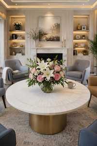 Modern <b>Epoxy</b> Resin River Dining <b>Table</b> Natural Live Edge Wood <b>Table</b> Handmade Luxury Wooden Furniture Custom Size Color for Home - Product Image 3
