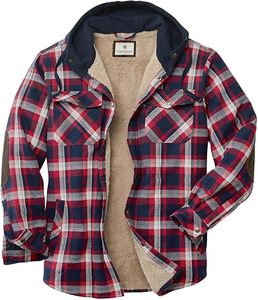 Nouvelle veste en flanelle personnalisée avec capuche pour homme, confortable, best-seller, vente chaude, veste en flanelle de bonne qualité - Product Image 1