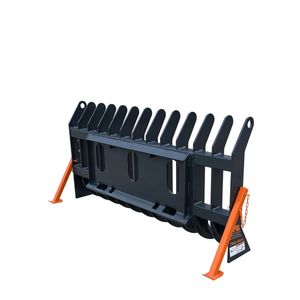 Rastrello Universale per Detriti Radiali da 72 Pollici con Distanza tra le Denti di 6 Pollici per Skid Steer da 30-50 HP TMG SDR72 Nuova Pompa Motore - Product Image 5