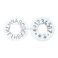 Kit de marquage industriel OEM personnalisable ENS-45 WIGA, ensemble de tampons en acier de 3 mm avec lettres, chiffres, symboles DIN1451