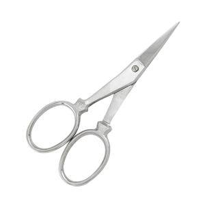 Stainless Steel <b>Cuticle</b> <b>Scissors</b> Straight Blade Sharp Tip Round Handle Durable Manicure Nail Trimming Tool Made in Pakistan - Product Image 2