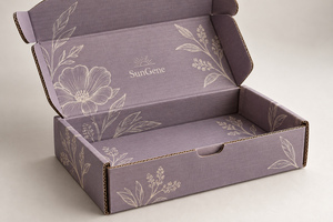 Boîtes en papier personnalisées pour coffrets cadeaux cosmétiques |   Emballage SunGene Mailer - Product Image 5