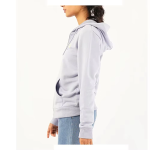 Women Winter Streetwear Zipper Hoodie OEM High GSM Heavy 100% Cotton Fleece Custom Front Logo Wholesale Price Premium Quality - Product Image 4