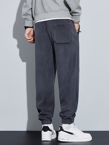 Pantalon de jogging en molleton pour homme, chaud, hiver, décontracté, sport, logo personnalisé, vente en gros, usine - Product Image 2