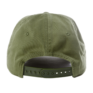 Casquette de baseball tendance en coton délavé vert olive avec patch brodé personnalisé, non structurée, 5 panneaux, visière incurvée, vente en gros - Product Image 3