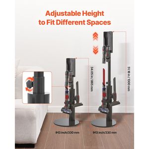 Support pour aspirateur vertical compatible avec Dyson V7 V8 V10 V11 V12 V15 SV10 SV12 SV14 SV18 SV21, accessoires pour aspirateurs - Product Image 3