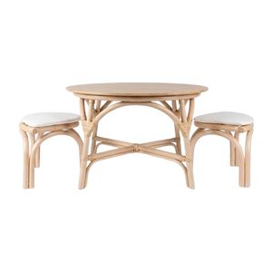 High Quality Factory Price Rattan Kids Triangular <b>Stool</b> Set Children Furniture Wholesale Cheap Price Hot Sale Modern Design - Product Image 1