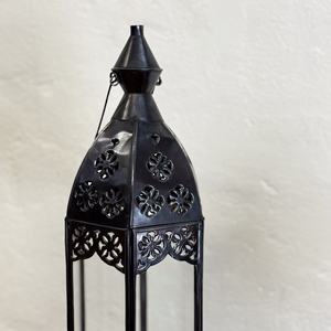 Ramadan Hot Selling Classic Black Moroccan Tall <b>Candle</b> <b>Holder</b> <b>Lanterns</b> in 3 Sizes Handmade for Festive Home Decorations - Product Image 4