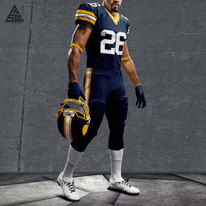 Uniformes de Entrenamiento de Fútbol Americano Personalizados para Equipos, Tallas Grandes, Tela Ecológica de Alta Calidad - Product Image 1