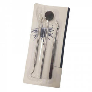 Kit de Examen Dental Básico Profesional Sevmek Surgical, Juego de 3 Herramientas de Diagnóstico, Espejo Bucal, Sonda, Pinzas, Manual Ergonómico - Product Image 2