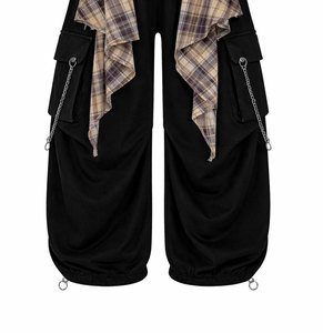 Custom Men Double Layer Baggy Sweatpants <b>Oversized</b> Streetwear <b>Joggers</b> Men Vintage Style - Product Image 3