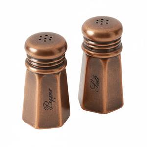 Vintage Abalone Mother Of Pearl Shell Inlay <b>Salt</b> And <b>Pepper</b> <b>Shakers</b> With Mexican Alpaca Silver Metal Modern Kitchen Decor - Product Image 2