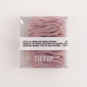 ยางรัดผม TIETYP สีพื้น เรียบง่าย ทันสมัย ใช้ได้ทุกวัน สำหรับผู้หญิง บรรจุกล่อง ผลิตในเกาหลี - Product Image 4