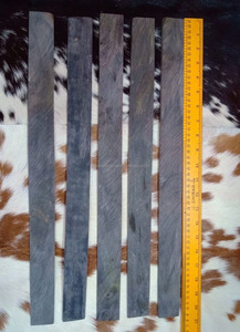 Bloque de cuerno de búfalo negro natural para fabricación de mango de cuchillo Placa de alta densidad con superficie pulida - Product Image 3