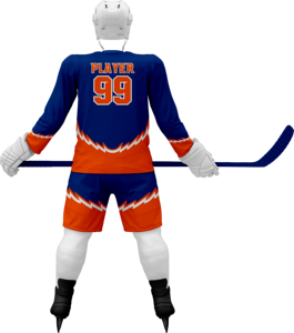 Maillot de hockey sur glace pour hommes SFANA SPORTS avec logo personnalisé, service OEM en gros, impression numérique, rouge, manches longues, écologique, séchage rapide - Product Image 5