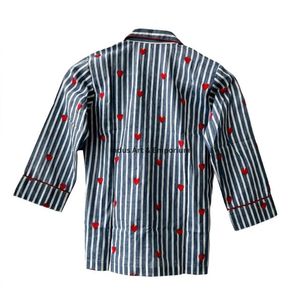 New Arrival Women's 100% Cotton Indian Screen Printed <b>Pyjama</b> Night Set Quick Dry V-neck Long Sleeves Casual - Product Image 4