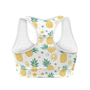 Premium Moisture Wicking Women Sublimation Sports Bra With Four Way Stretch Fabric For Yoga Fitness Training And Daily Wears - Product Image 4