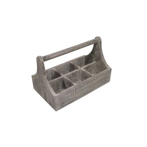 Artisan Wooden <b>Caddy</b> Storage Solution for Coffee Station Bathroom Organization <b>Kitchen</b> Counter and Daily Essentials - Product Image 2