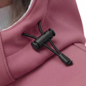 Chaquetas de manga larga con cremallera frontal para mujer, fabricación directa de fábrica, chaquetas softshell ligeras personalizadas para mujer - Product Image 6