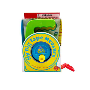 Ruban à mesurer en plastique métrique en gros, jouet éducatif souple de 100 cm pour la maternelle, matériel pédagogique en vrac pour la salle de classe, OEM - Product Image 2