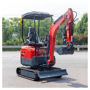 Mini-excavatrice de taille compacte pour travaux de construction en espace restreint - Product Image 5