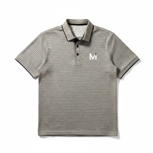 Camiseta Personalizada para Hombre con Patrón Sólido, Secado Rápido, Transpirable, Uniforme de Equipo de Golf para Diseño de Logotipo - Product Image 1