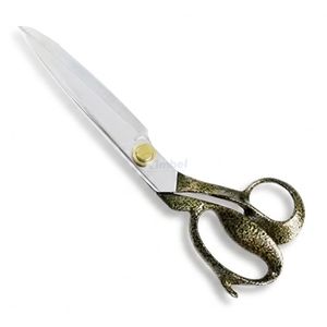 Professional Tailor Scissors With Protective Cover Stainless Steel Fabric Cutting Shears For Sewing Dressmaking And Textile Use - Product Image 6